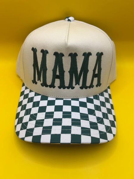 Mama Checkered Hats
