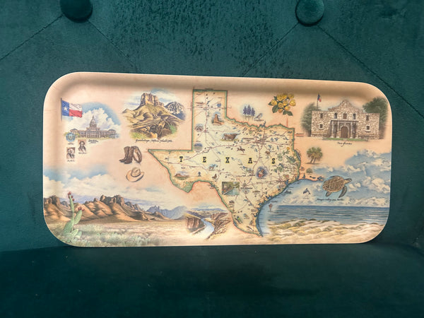 Texas Map Trays