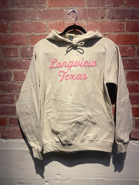 Longview Texas Script Sweatshirts and Hoodies