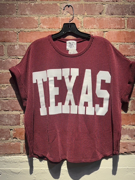 TX Oversized Graphic Short Sleeve