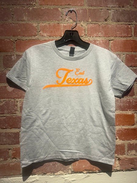 East Texas Youth Tees in Script