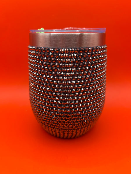 Rhinestone Wine Tumblers