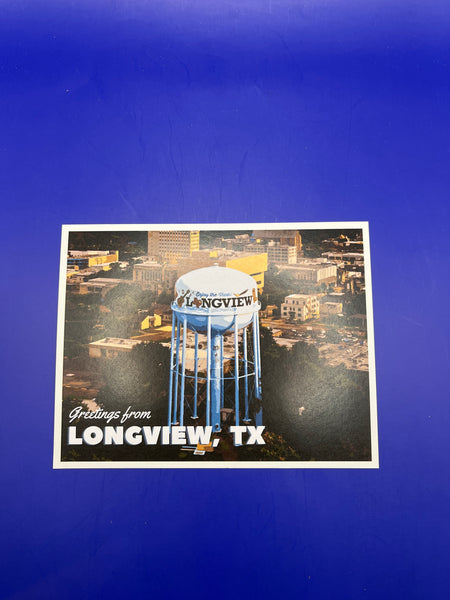Greetings From Longview Texas Postcard