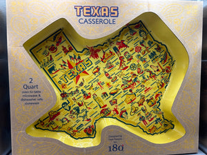 Large Texas Baking Dish