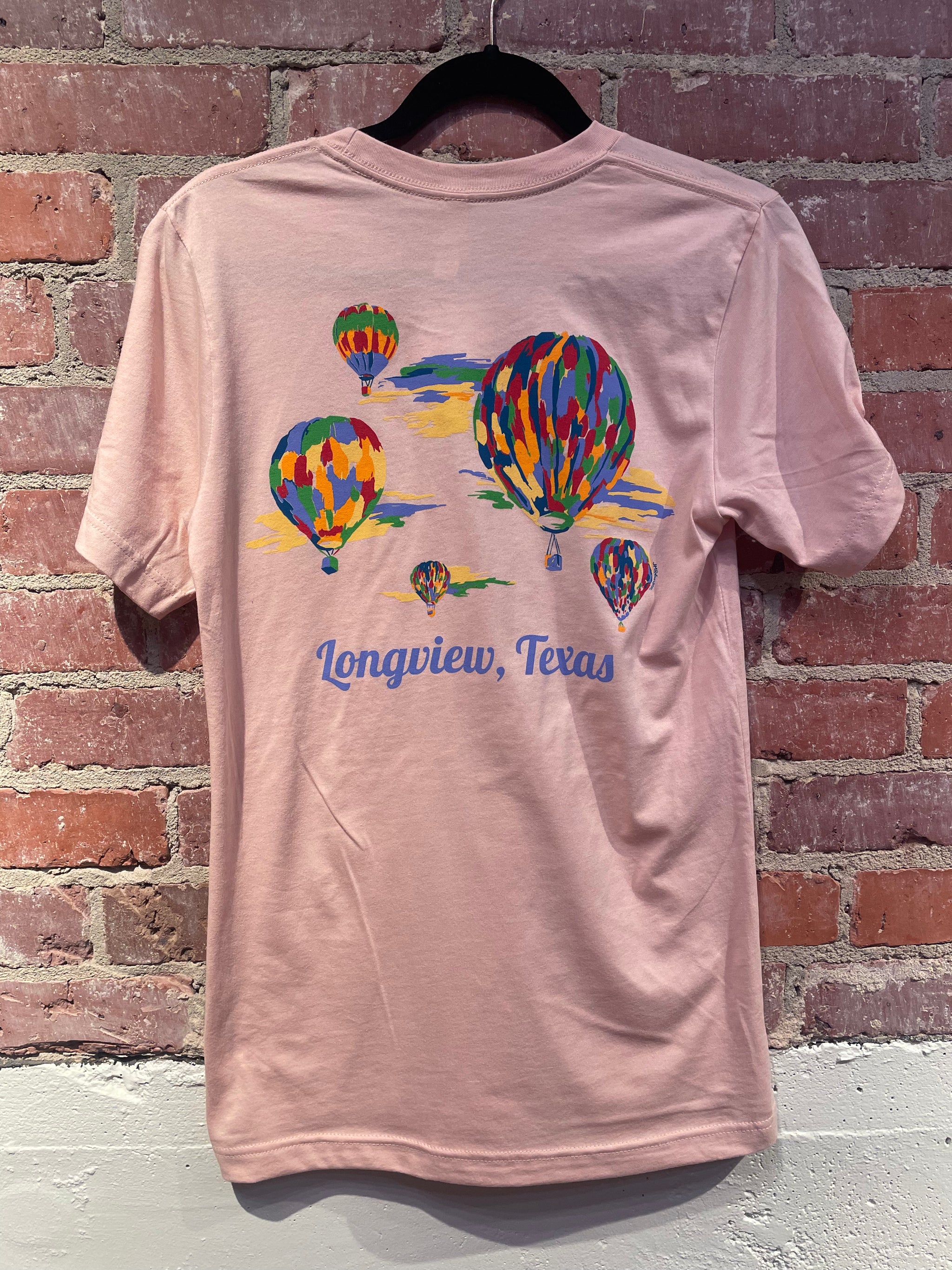 トップス nagonstans 2024SS ballon hem shirts 2024 Balloon Race S/S Shirts – Visit Longview Marketplace
