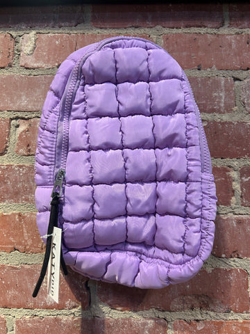 Quilted Water Bottle Holder, Mini Tote and Sling Bag