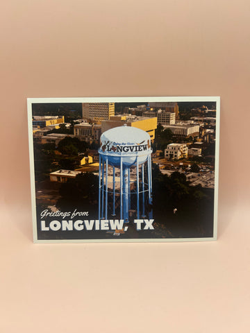 Longview Water Tower Postcard