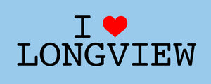 I Love Longview Sticker