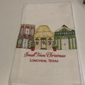 Tea Towel Small Town Christmas