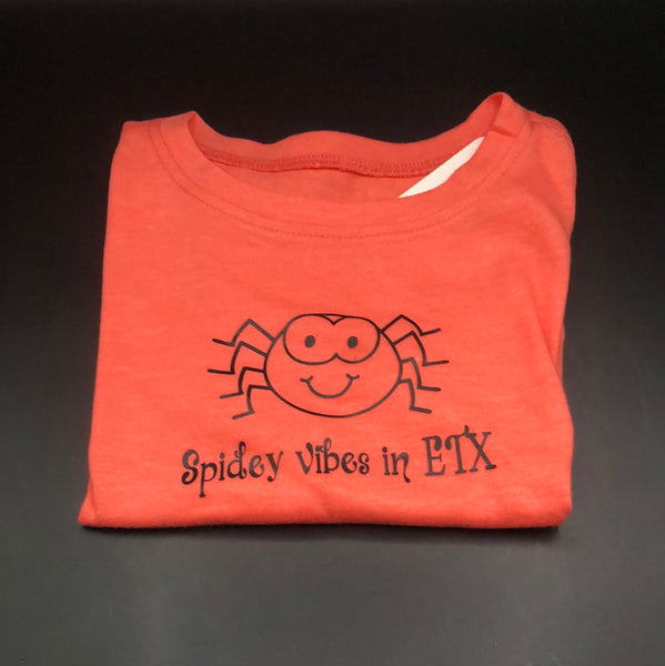 Toddler Halloween Spider Shirt S/S
