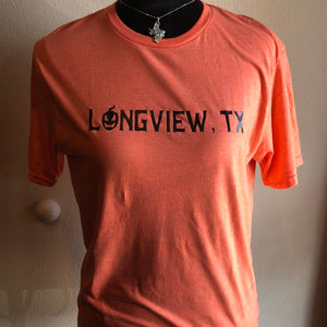 Orange Longview Halloween Shirt S/S