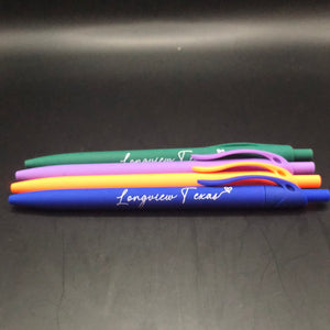 Multi Colored Rubberized Pens