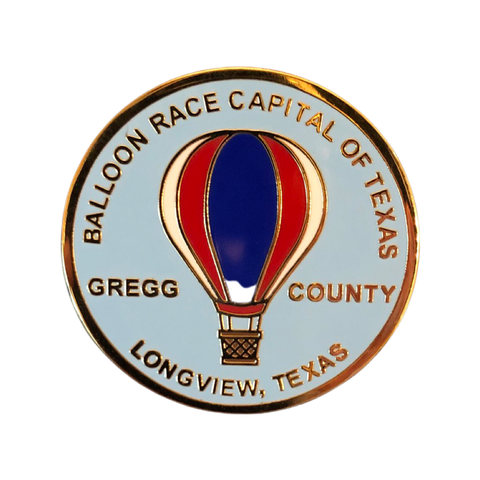 Balloon Race Capital of Texas Pin