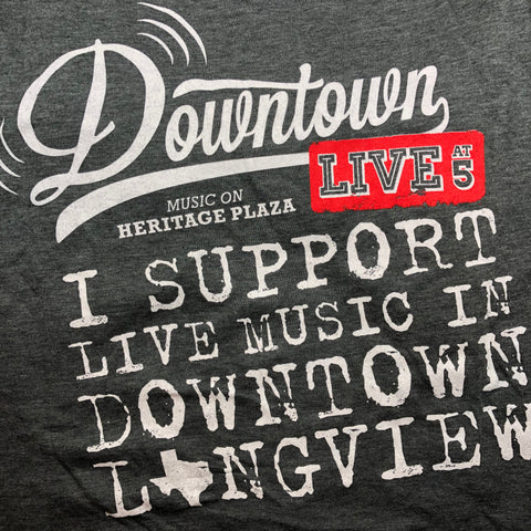 Final Sale Gray Downtown Live T-Shirts